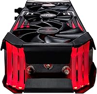 Vista 9 de PowerColor Red Devil AMD Radeon™ RX 6800 XT Gaming Graphics Card with 16GB GDDR6 Memory, Powered by AMD RDNA™ 2, Raytracing, PCI Express 4.0, HDMI