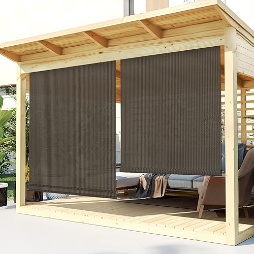 TANG Sunshades Depot - Cortina de rodillo para exterior