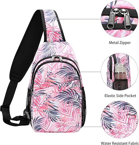 Miniatura 5 de Mochila cruzada para mujeres y hombres, multiusos, artículos esenciales de viaje, senderismo, bolsa de pecho