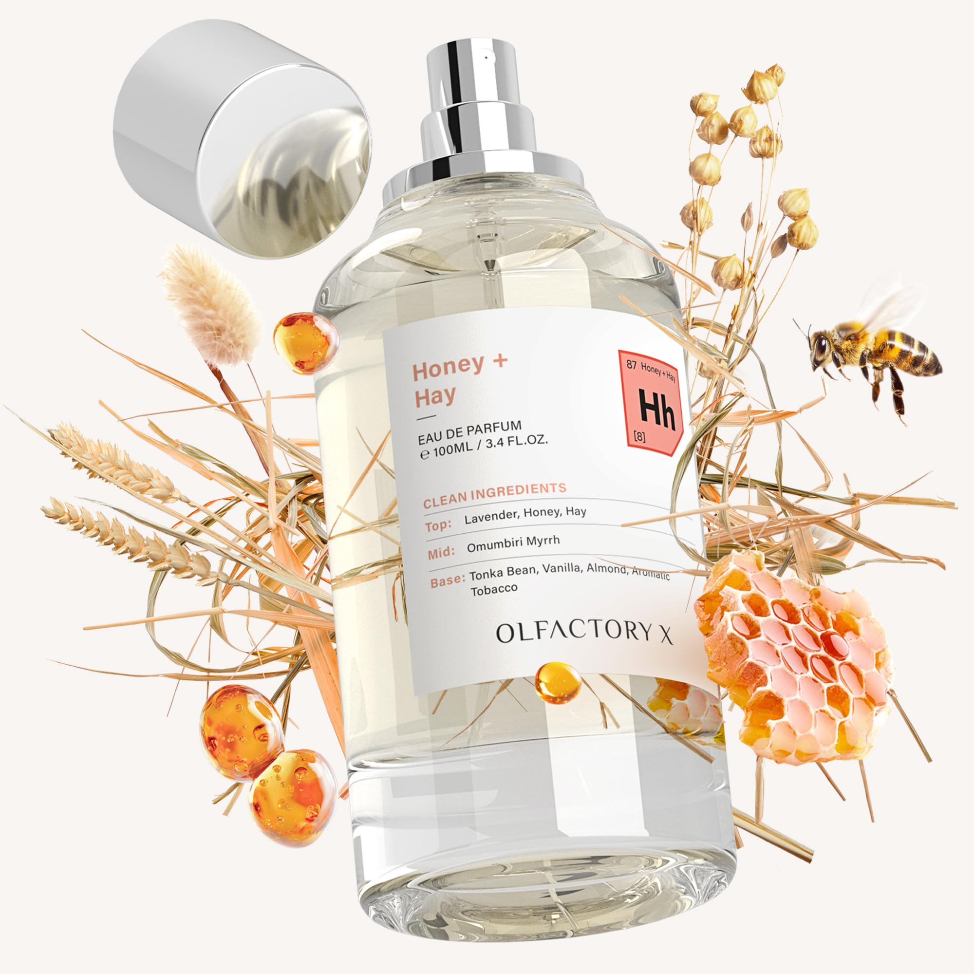 Amazon.com : OLFACTORY X TABLE OF ESSENTIAL OILS Honey + Hay Eau