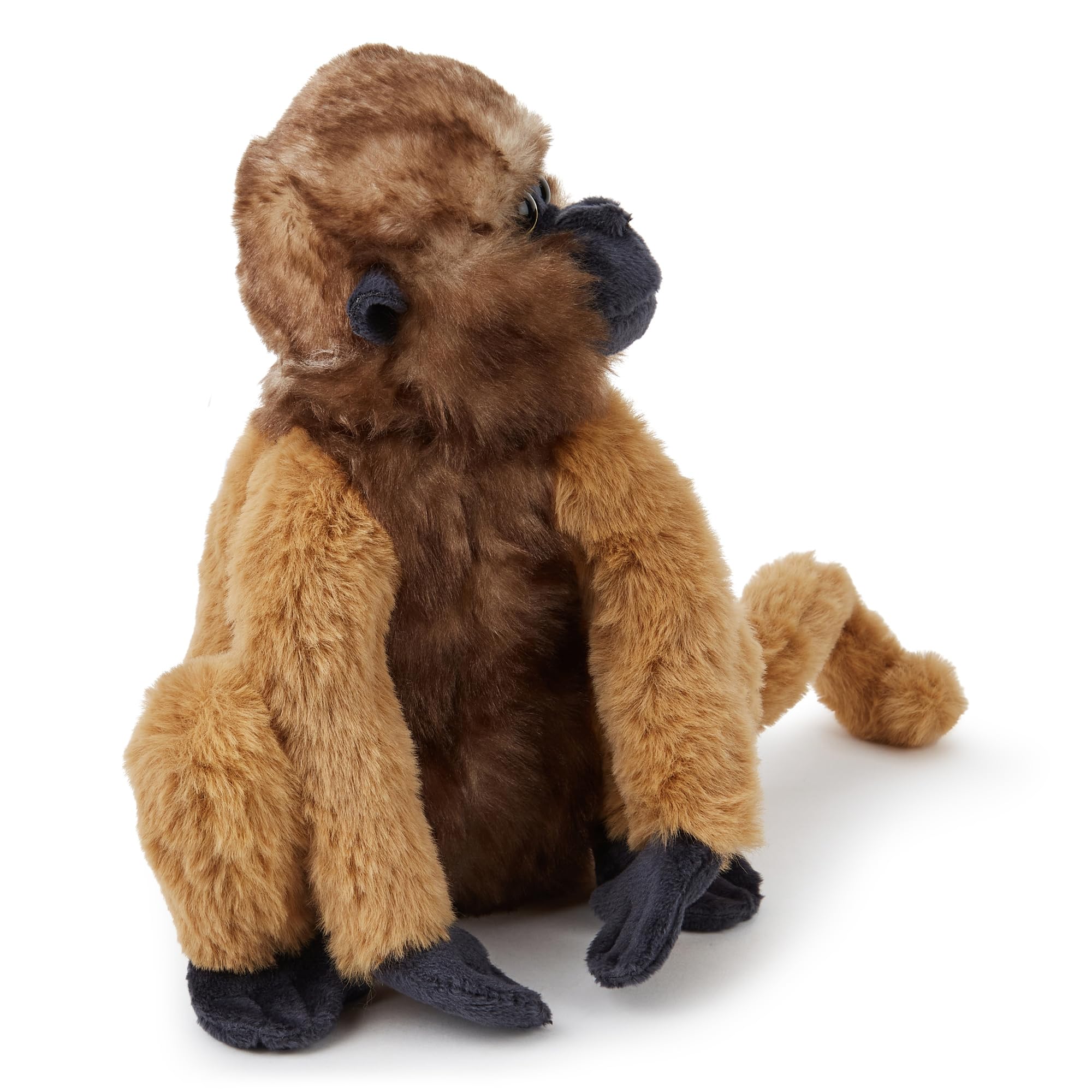 Woolly Monkey Plush Toy (28cm) - Playful, Soft Primate, Eco-Friendly, Great for Kids' Jungle Adventures, 100% Recycled