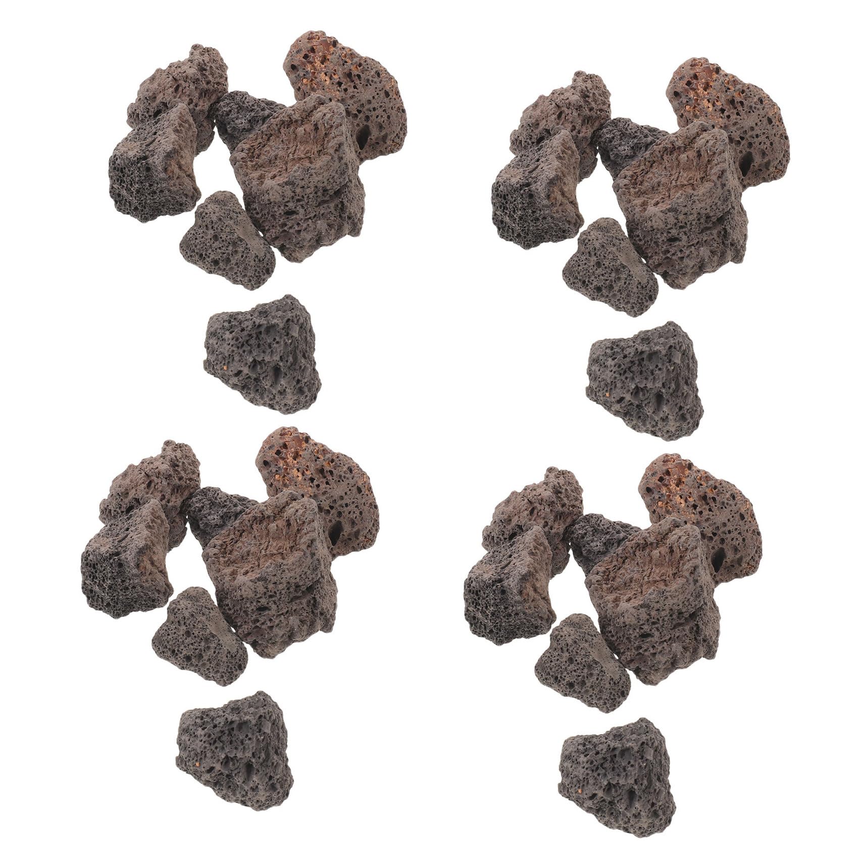 Yardenfun Naturalne Skały Wulkaniczne Do Akwarium i Ogrodu Dekoracyjne Kamienie Lawy Do Oczek Wodnych Ptasich Kąpielisk i Miniaturowych Ogrodów Bajkowych