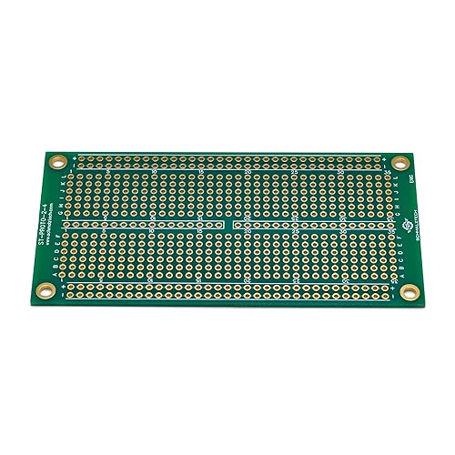 Miniatura 4 de Protoboard ENIG de doble cara, placa de pan soldable, placa de circuito electrónico para circuito prototipo de bricolaje, FR4, placa de prototipo de