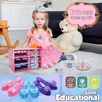 Buy Bibuty Princess Dress Up Shoes Princess Dresses For Girls