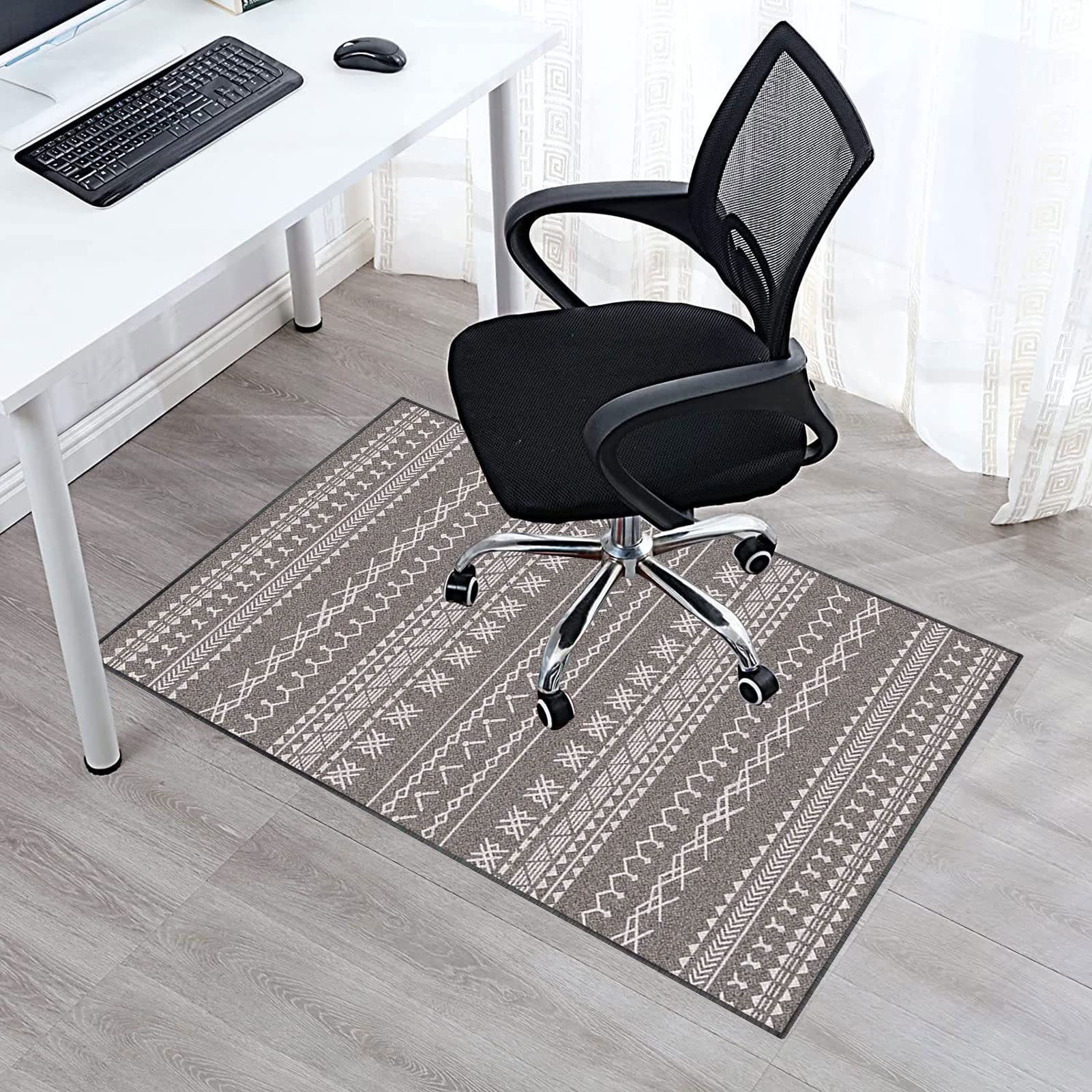 Tapis Chaise De Bureau, Tapis De Sol Bureau Tissu,Tapis Protection Sol Chaise Bureau Gaming, Antidérapant