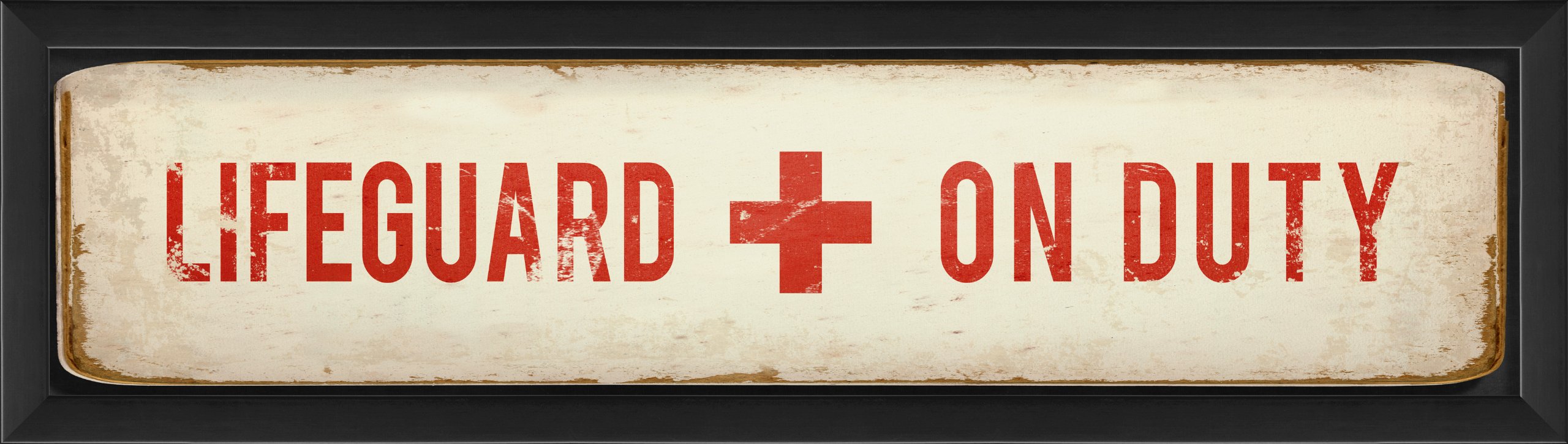 Lifeguard on Duty II Framed Print