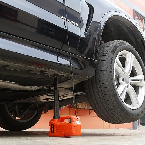 Miniatura 4 de Gato hidráulico eléctrico para piso de auto, 12 V de CC