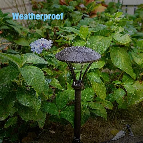 Miniatura 9 de GOODSMANN Luces de camino de baja tensión Iluminación de paisaje 1 W LED 60 lúmenes luces de inundación con estaca de metal para jardín patio área