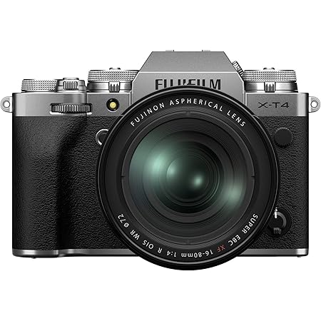Amazon Com Fujifilm X T4 Mirrorless Digital Camera Xf16 80mm Lens Kit Silver Camera Photo Amazon Com Fujifilm X T4 Mirrorless Digital Camera Xf16 80mm Lens Kit Silver Camera Photo