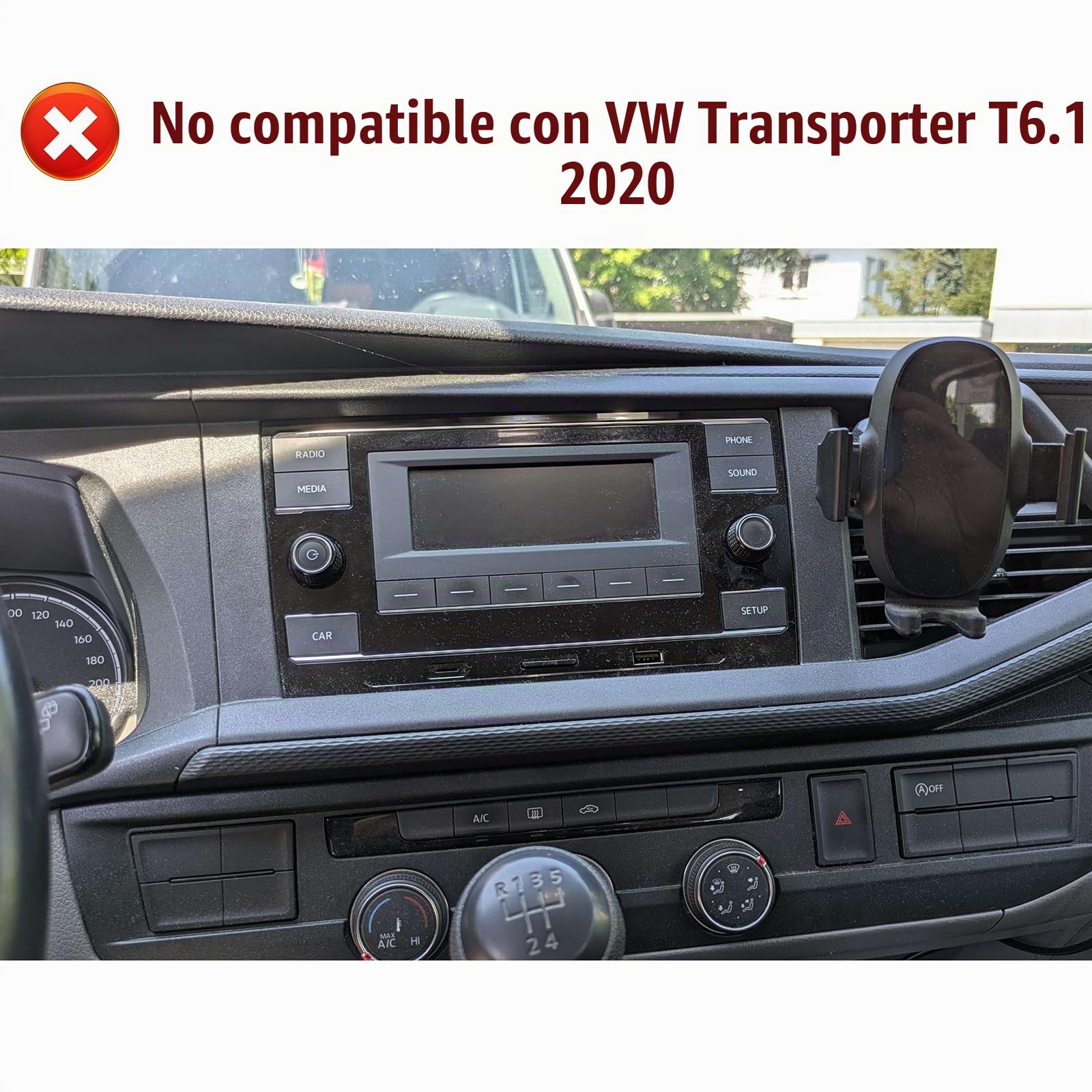 4+64G Android 14 Autoradio Navi Compatible con VW T6 Transporter Multivan 2016-2022 con Carplay Android Auto Pantalla táctil de 9 pulgadas Reproductor de radio Navegación GPS Unidad principal con WLAN