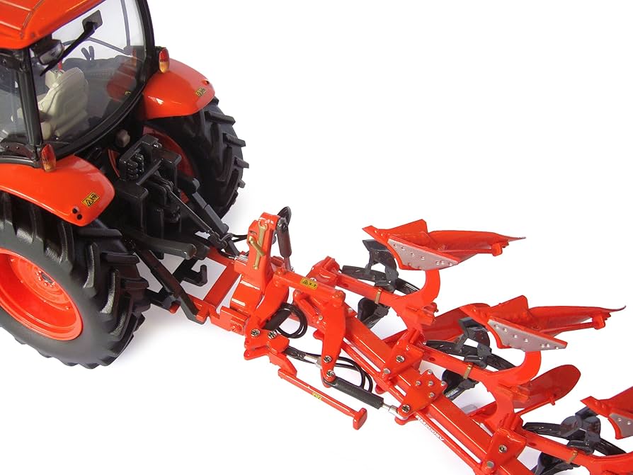 Kubota KS45 トラクター 1/32スケール Amazon.co.jp: 1:32 scale Kubota RM 2005V Mounted Plough Die