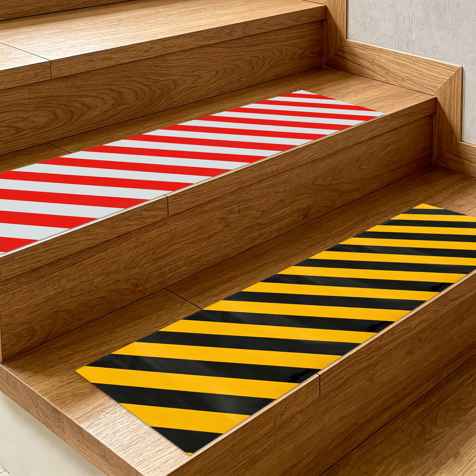 30cm x 30m Warnband Groß Gefahren Markierungs Rot Gelb 2-teilige