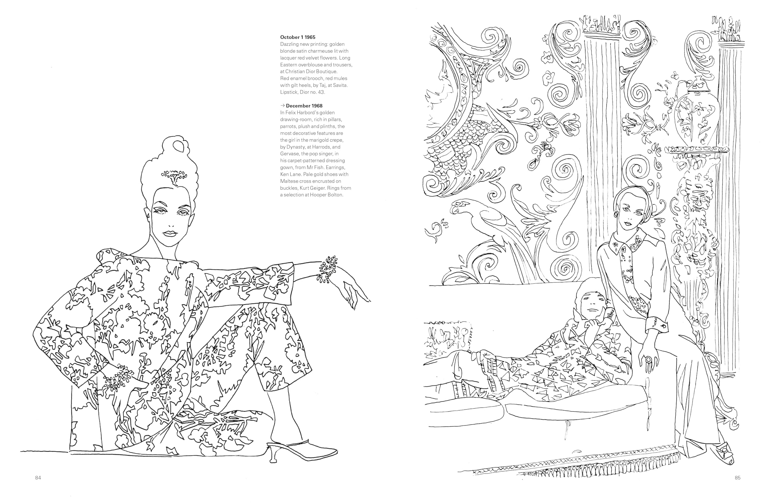 Vogue Goes Pop Colouring Book