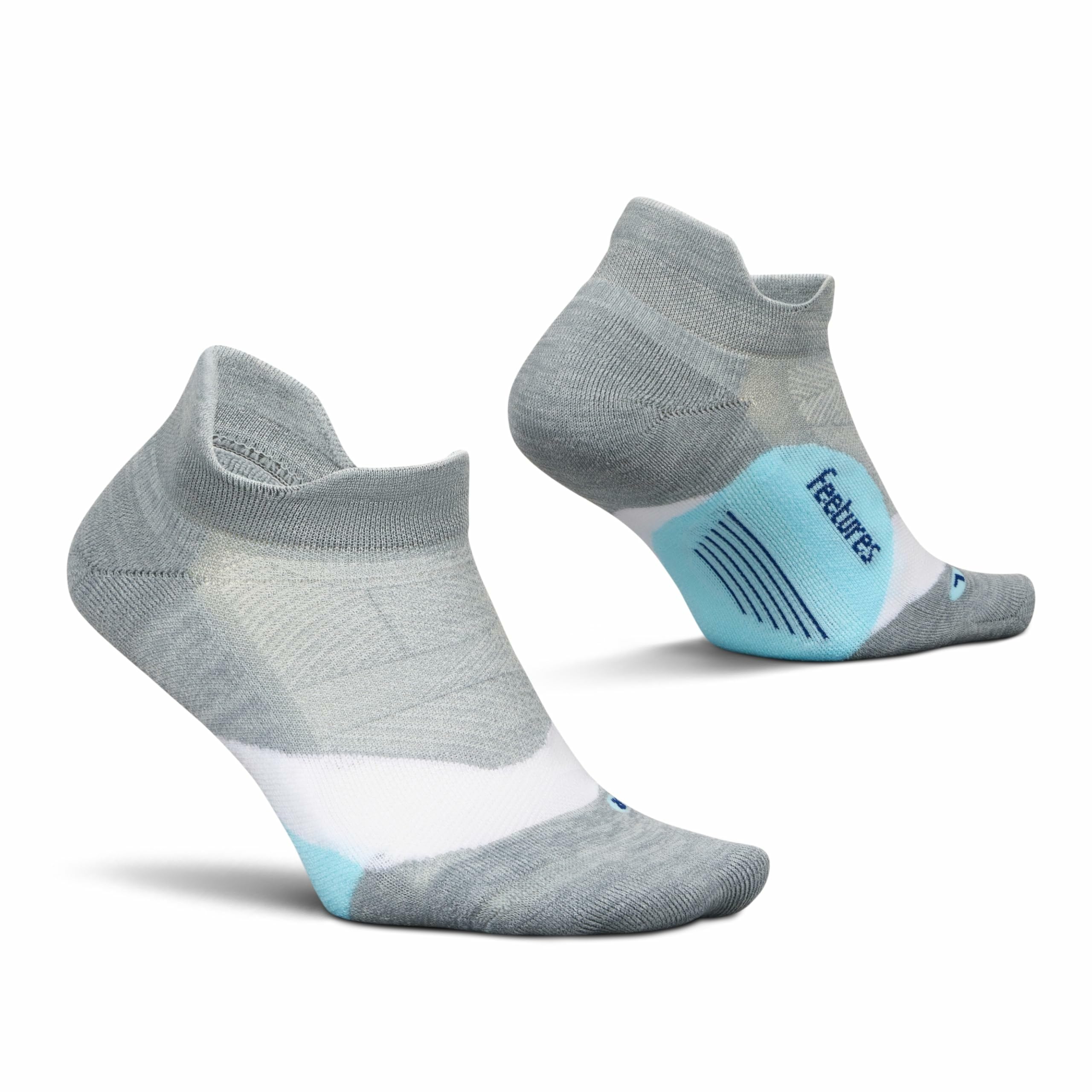 Feetures Elite Light Cushion No Show Tab Sock Wave