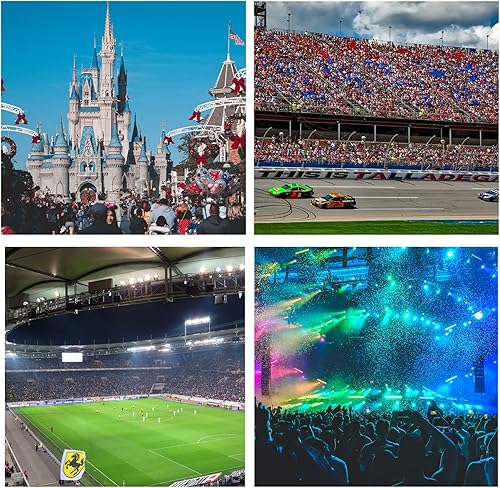 Miniatura 6 de GOGO - Palillos de trueno Bam Bam, equipamiento para la animación, objetos infaltables que hacen ruido, pack de 50 unidades, talla única