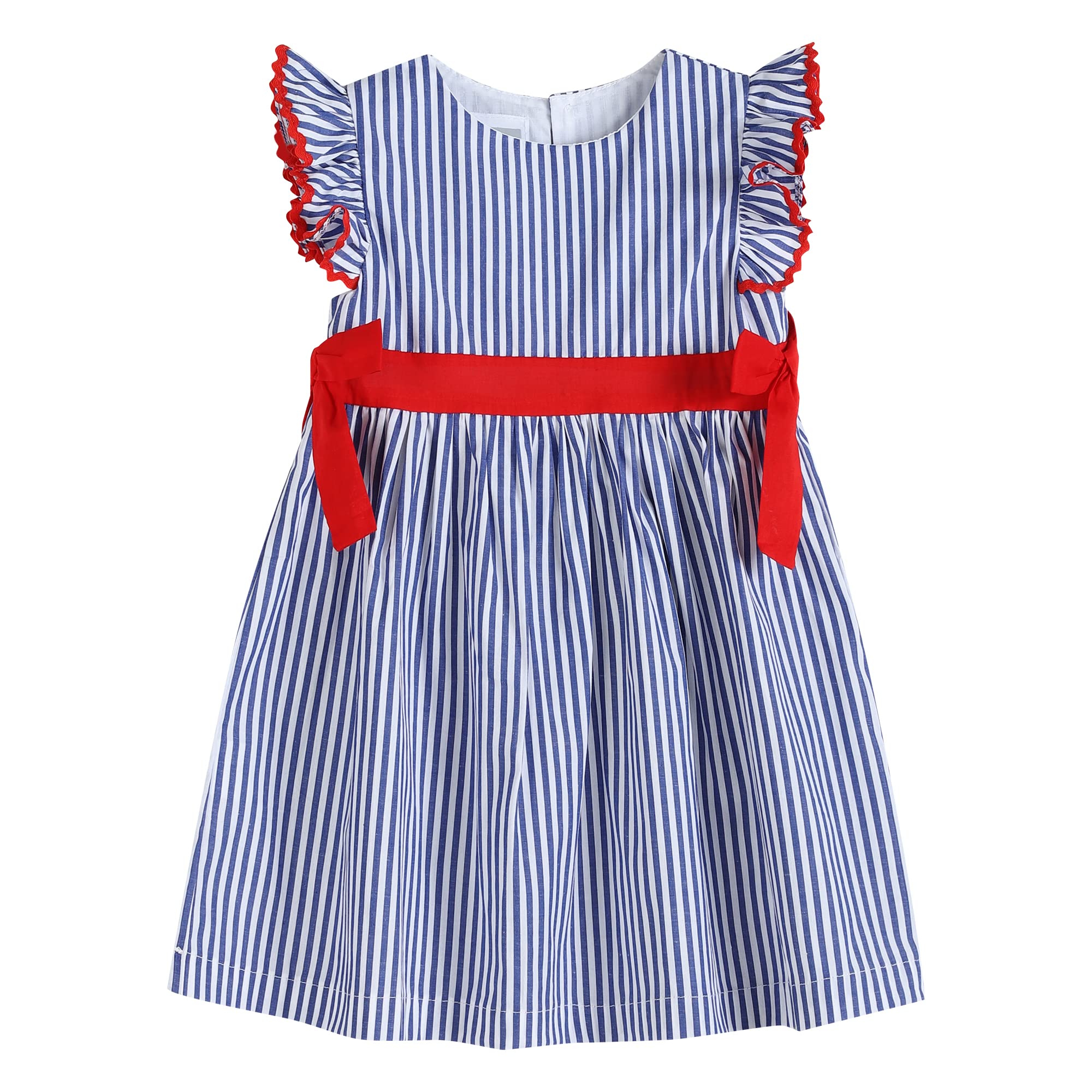 Lil cactus Baby-Mädchen-Rüschenkleid mit Schleifen