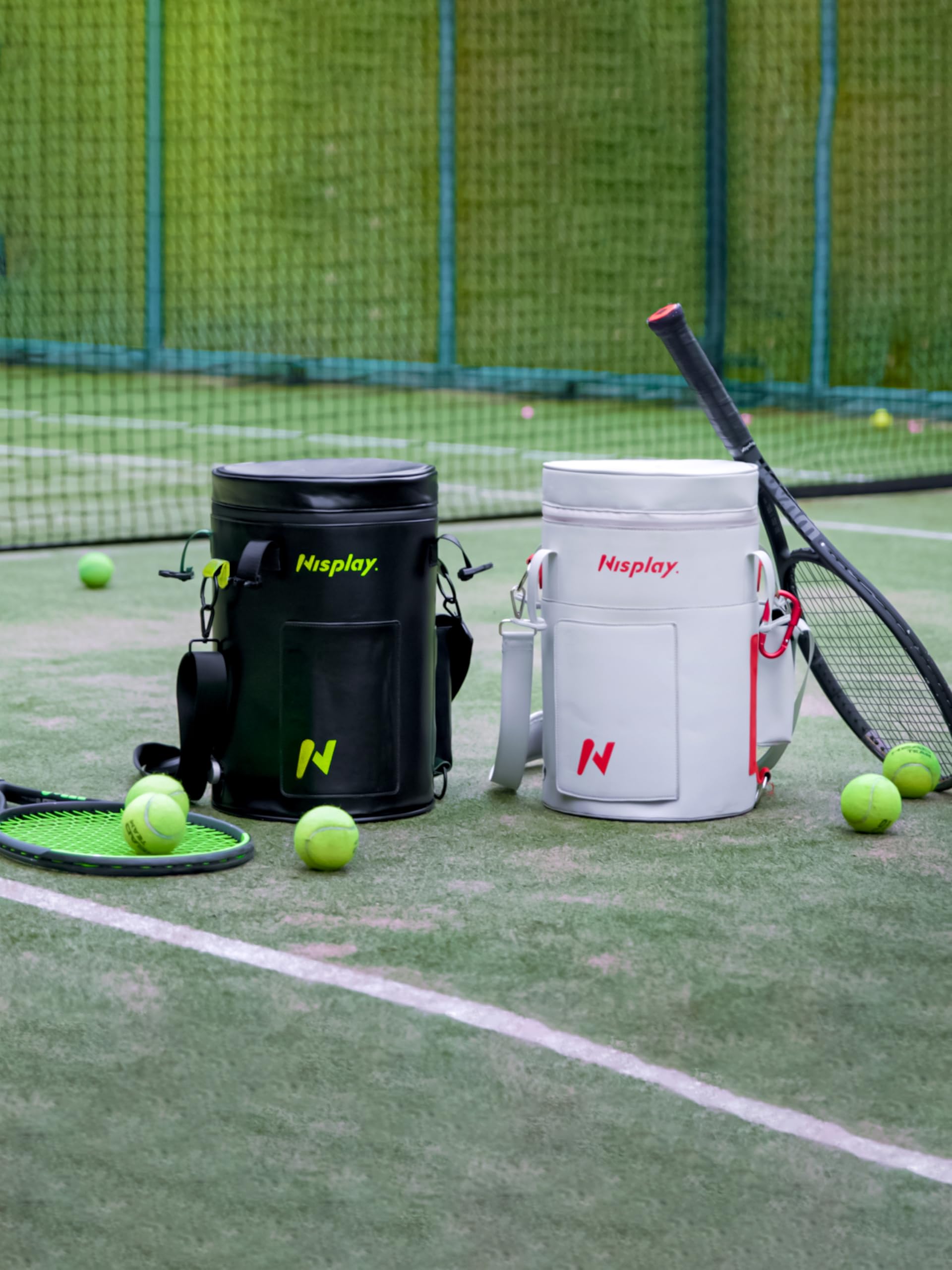Netsportique Maquina lanzadora de Pelotas de Tenis portatil y compacta