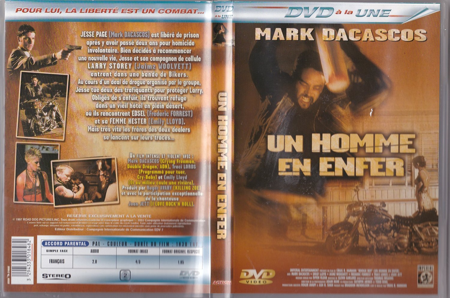 UN HOMME EN ENFER [DVD]