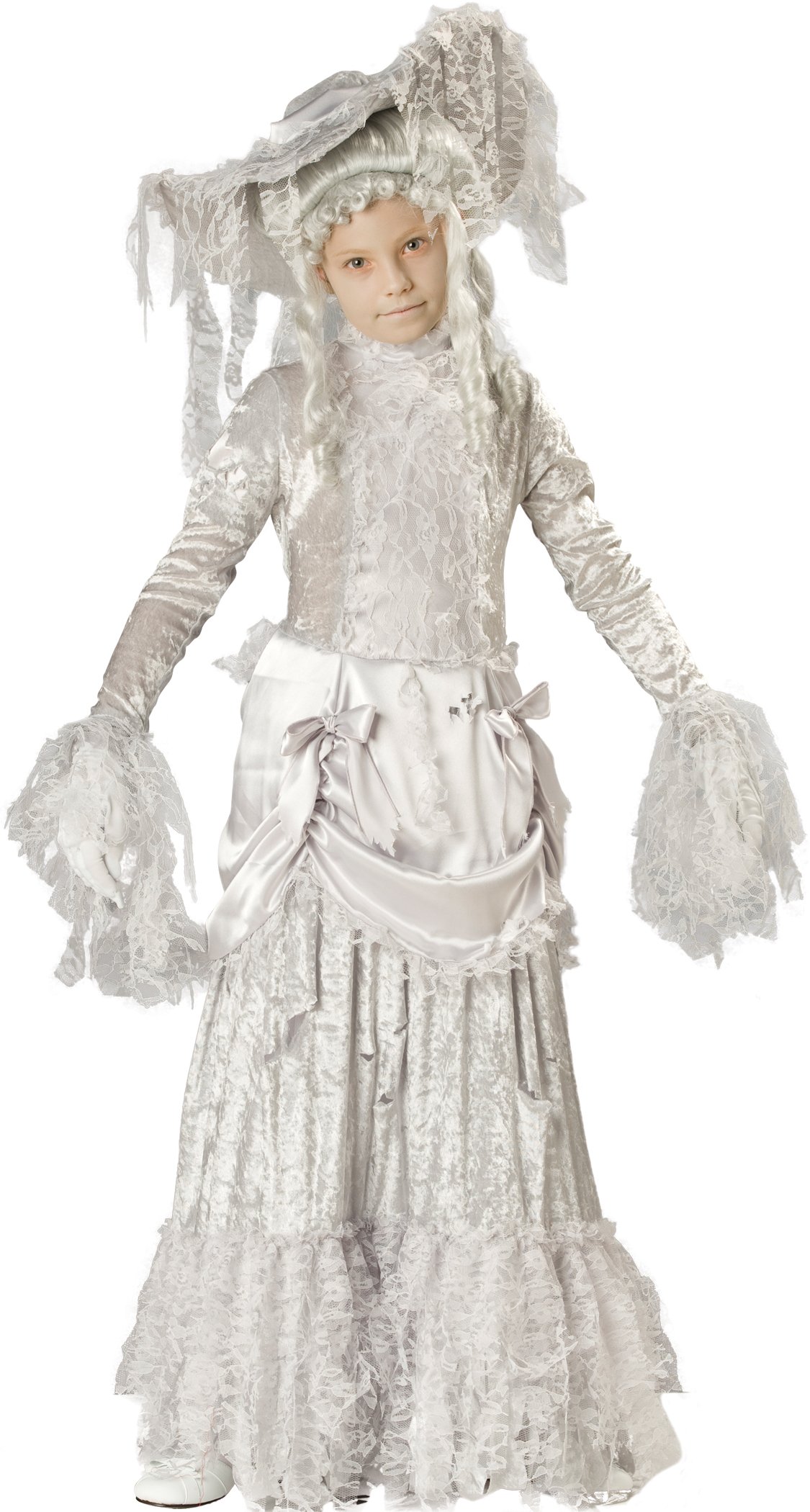 tattered dress Amazon.com: InCharacter Costumes, LLC Girls 2-6X Ghostly Lady Tattered Dress  Set, White, X-Small : Clothing, Shoes & Jewelry