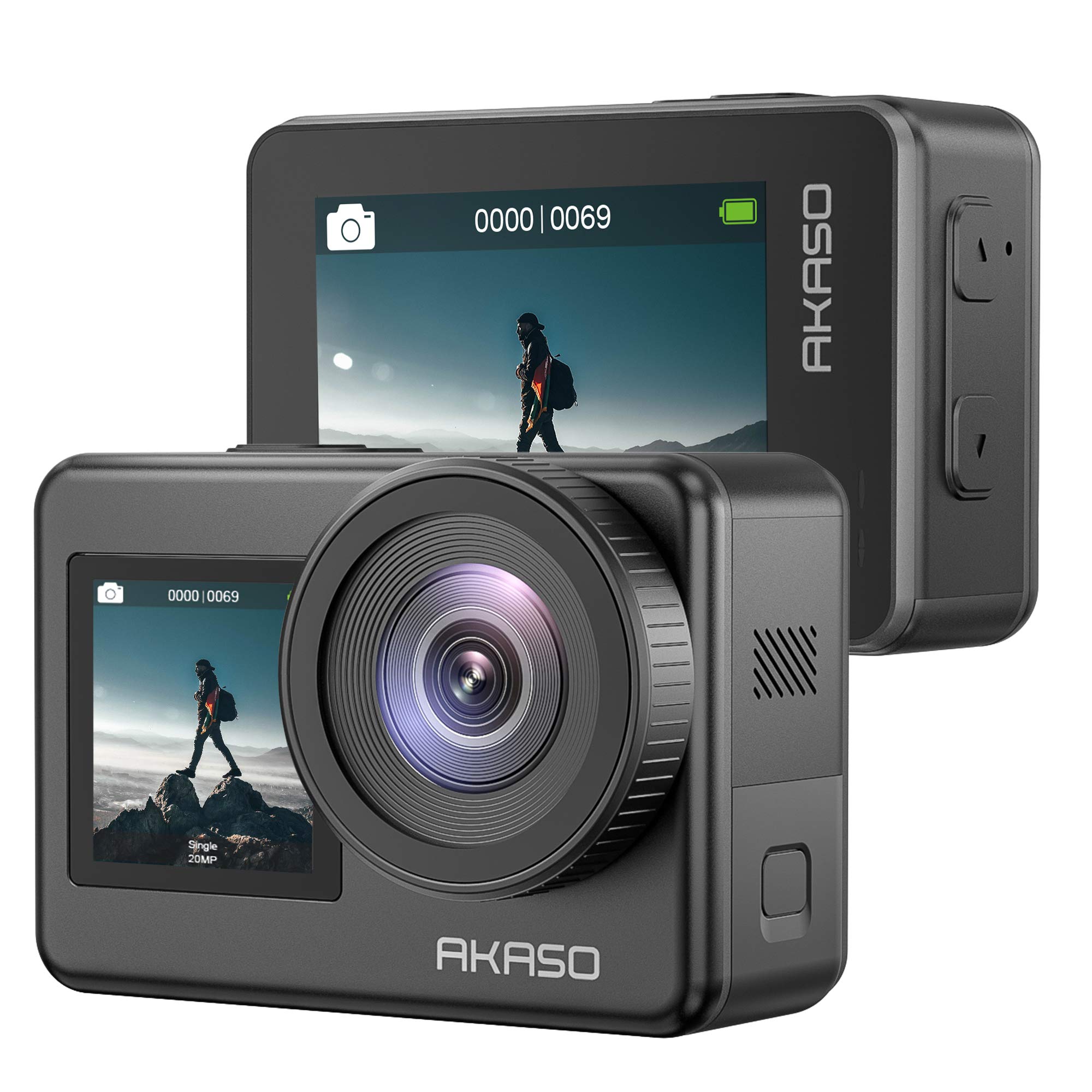 ビデオカメラ Akaso Brave 7 Amazon.com : AKASO Brave 7 Action Camera 4K30FPS 20MP with