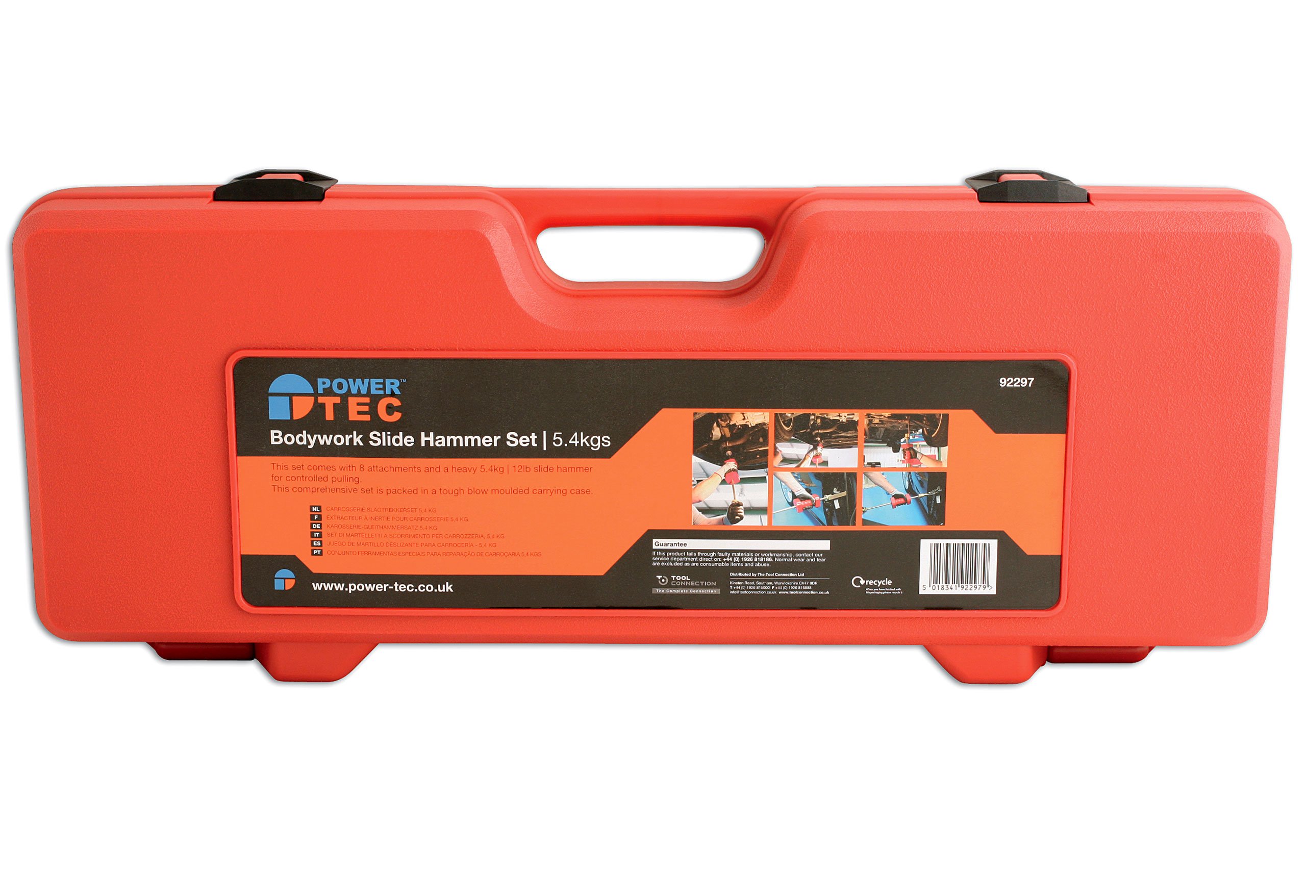 PowerTec 92297 Bodywork Slide Hammer Set 5.4kg