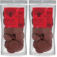 Vista 9 de Old Trapper Double Eagle Cecina de Res, sabor picante y caliente, paquete de 21 onzas, snacks de carne ahumada en madera natural, 10 gramos