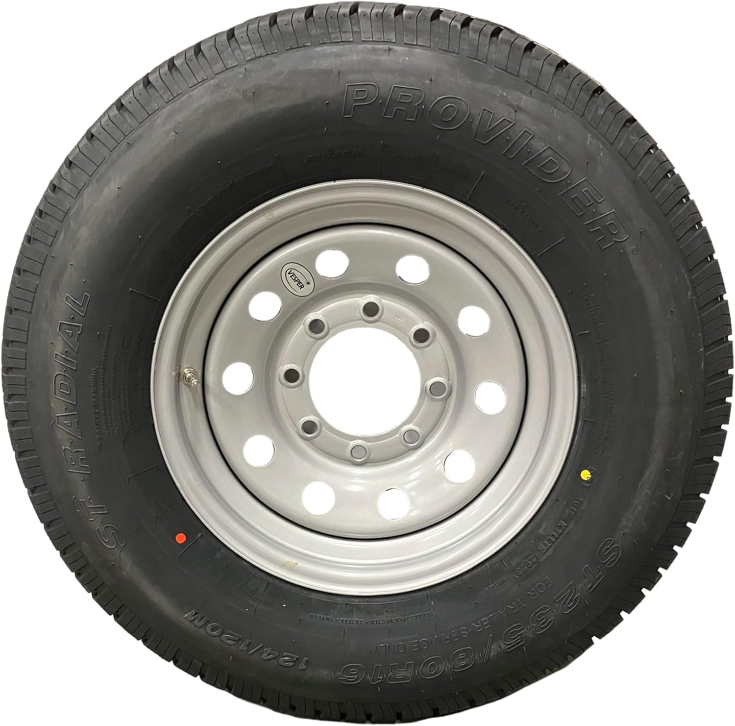 Container Nut 1Pack Radial Trailer Tire ST235/80 8Lug