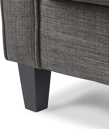 Miniatura 7 de Serta Harmon Sofá seccional reversible sala de estar moderno sofá de tela de 3 asientos en forma de L Crema, Azul oscuro, gris, Gris Claro