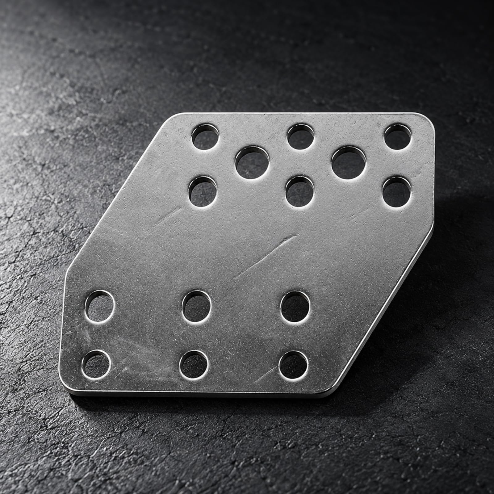 Piastra di Collegamento in Acciaio Inox 304 Durevole Connettore Piatto in Acciaio Inox Facile da Instre Ferro Piatto Forato per, File