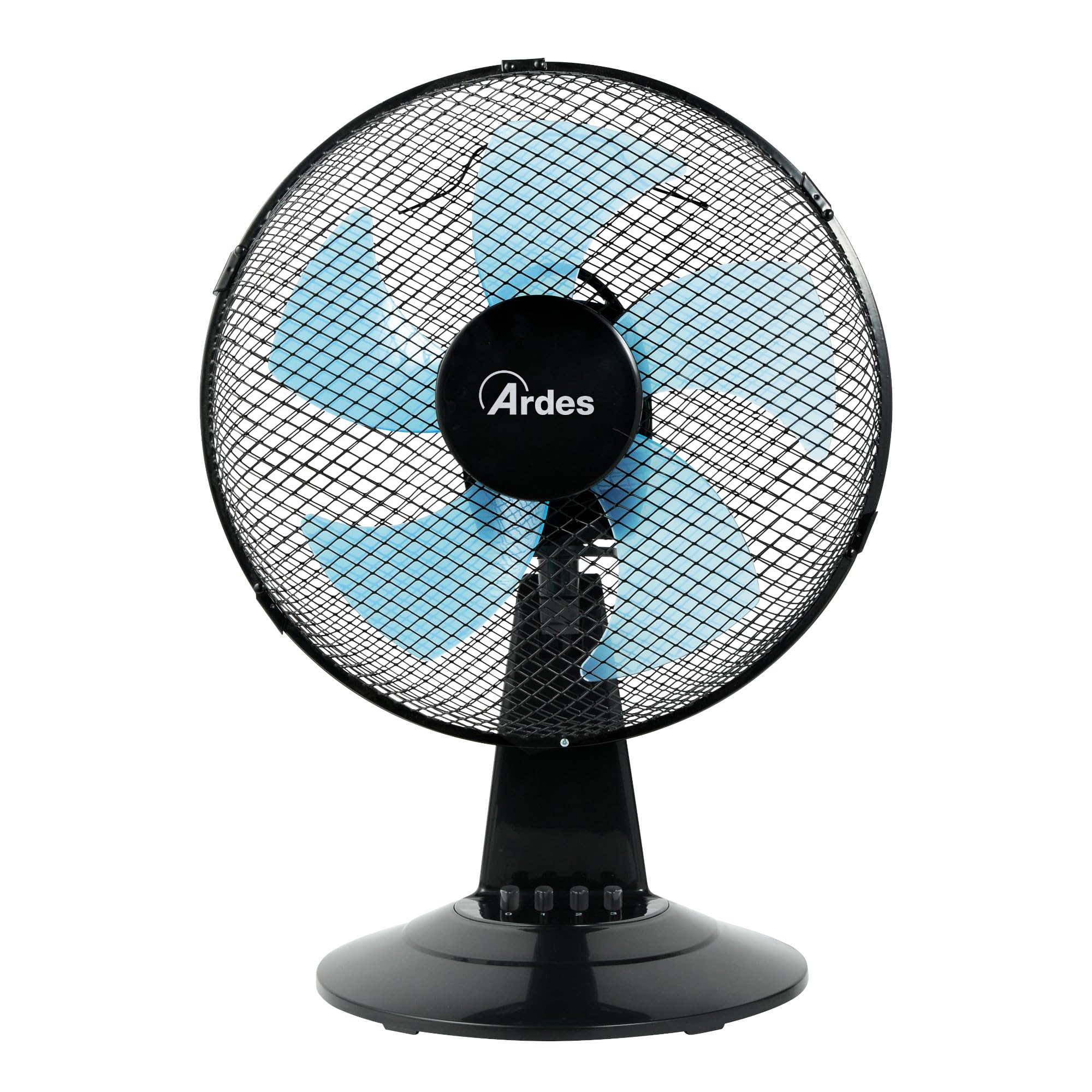 Ardes Tischventilator 30cm - 3 Geschwindigkeiten, Oszillation, Grau