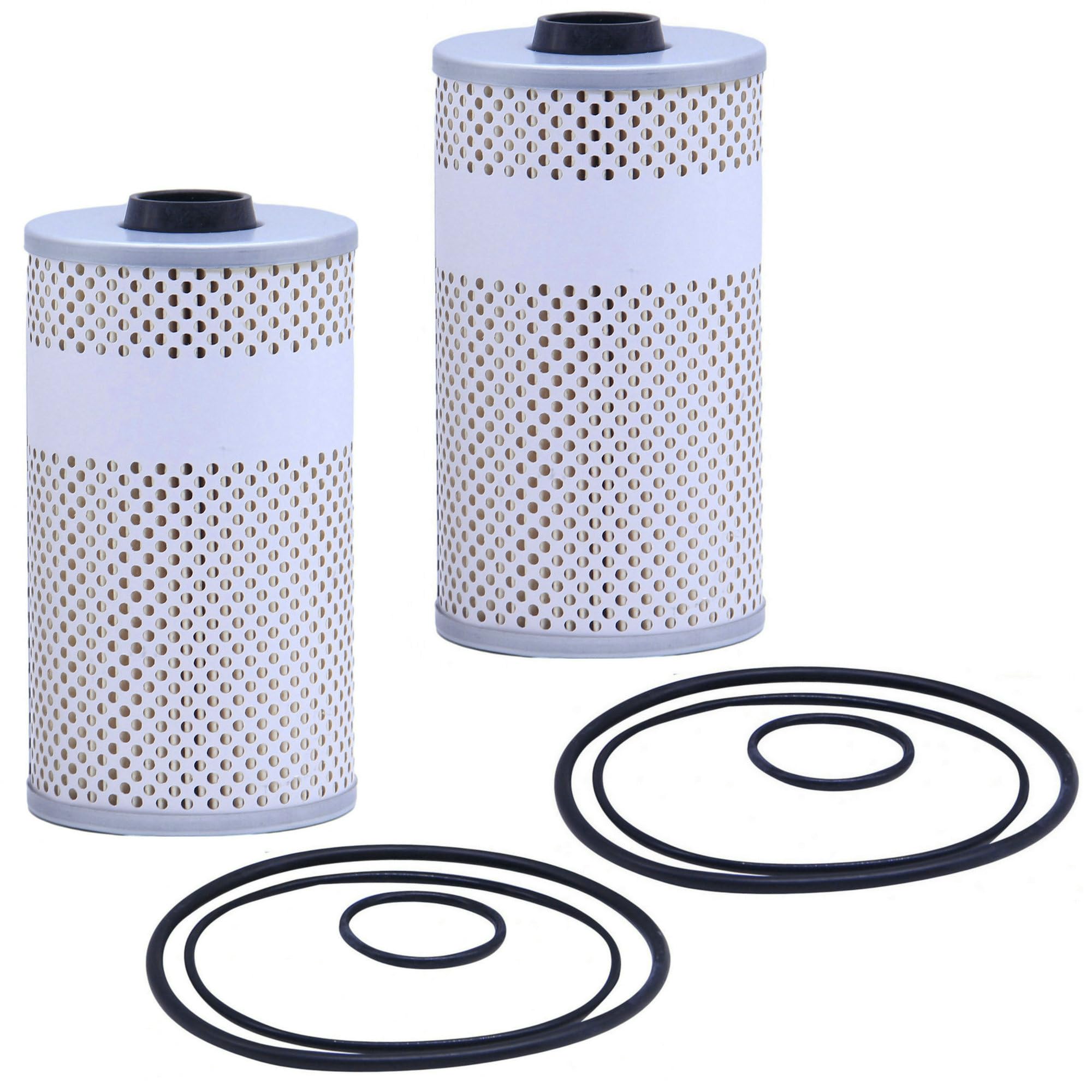 LEFONG 2 Pack of FCO-2170 Fuel Filter Replaces FF5369W, 33651, L3578FN, PF7680, PF7744, P550463, P550757 Compatible With Freightliner Volvo Cummins Detroit Diesel Engine Truck