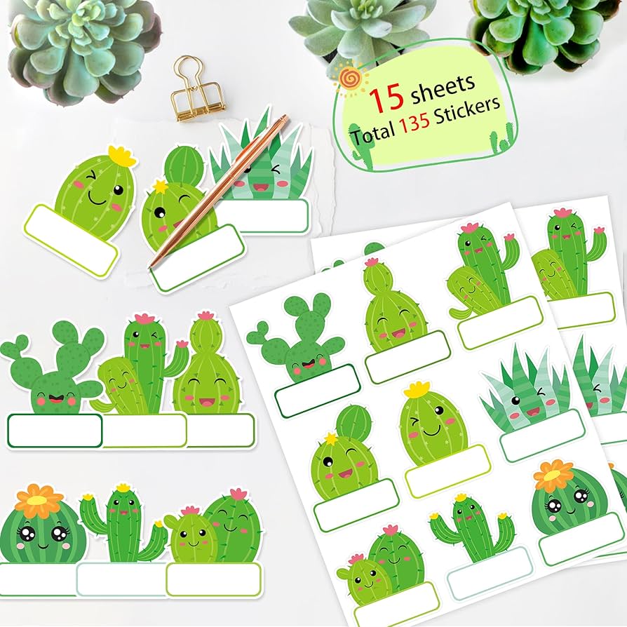 Amazon.com : Lucleag 135 PCS Cactus Name Tags Stickers, Self Adhesive Cute Cactus Name Tag Labels Stickers for Classroom Back to School Student Office Desk Cubby Locker Bulletin Board Decor : Office Products amazon-com-lucleag-135-pcs-cactus-name-tags-stickers-self-adhesive-cute-cactus-name-tag-labels-stickers-for-classroom-back-to-school-student-office-desk-cubby-locker-bulletin-board-decor-office-products