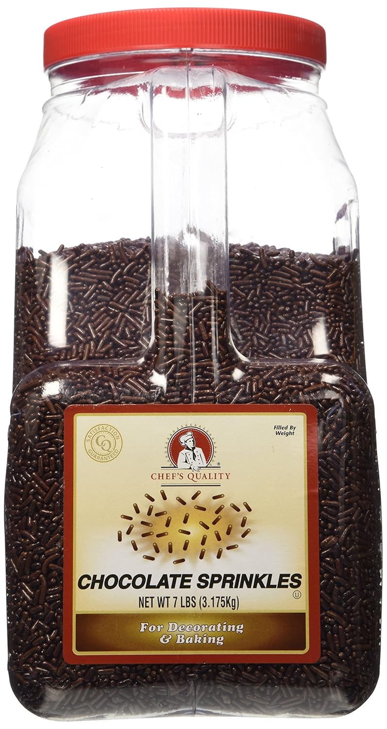 Chef's Quality Rainbow Sprinkles, 7 lb
