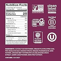 Vista 2 de Cure Hydration Mezcla para bebida de electrolitos a base de plantas Sin azúcar añadida FSA-HSA Polvo para alivio de la deshidratación hecho