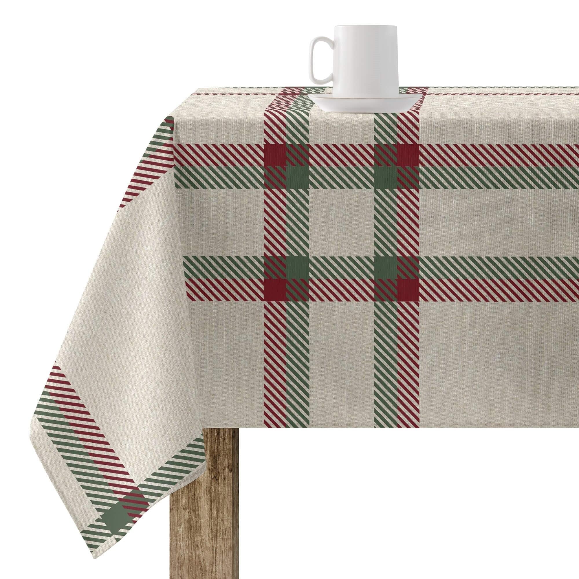 MANTEL RESINADO ANTIMANCHAS XL CUADROS NAVIDAD