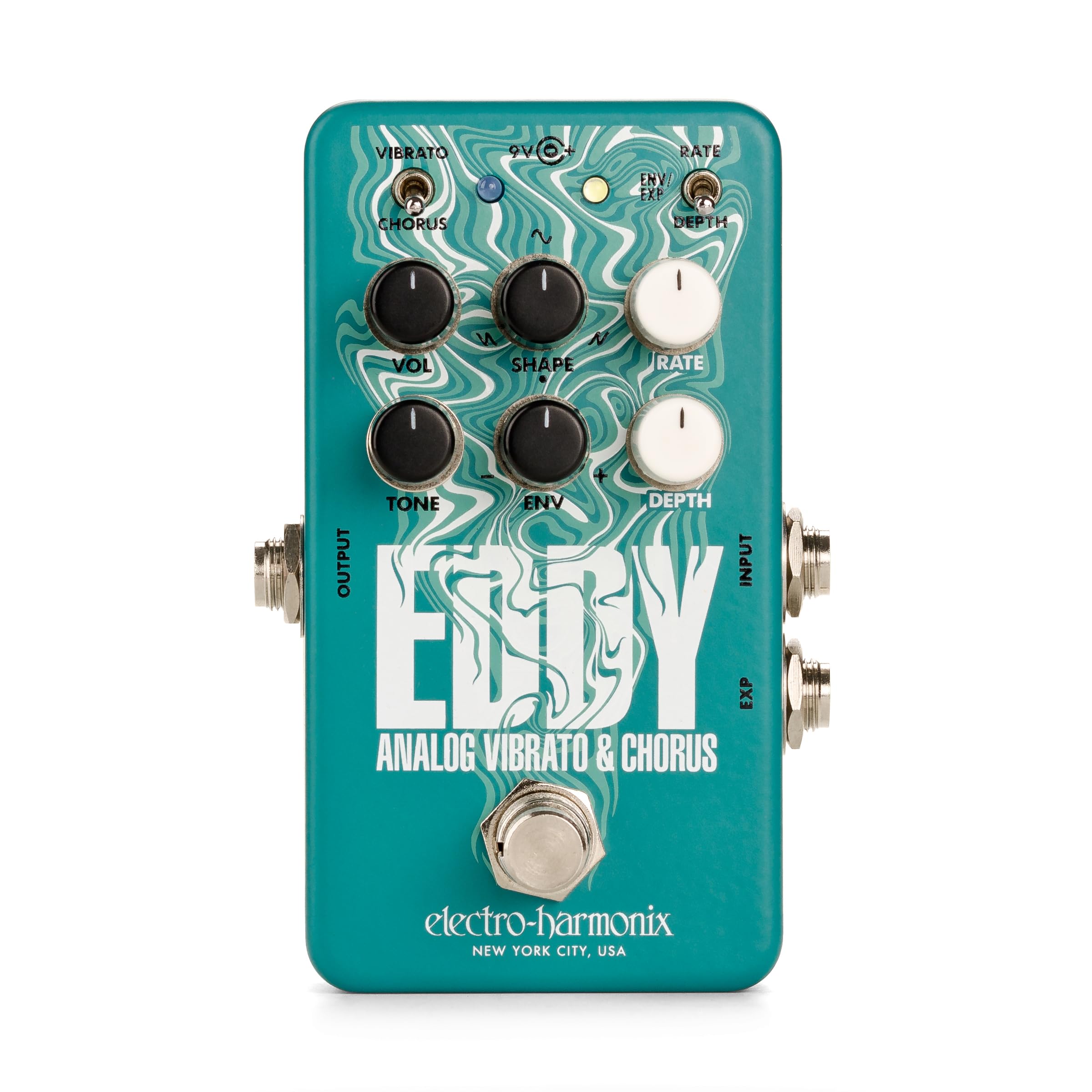 Amazon.com: Electro-Harmonix EHX Eddy Vibrato Chorus Guitar Effect