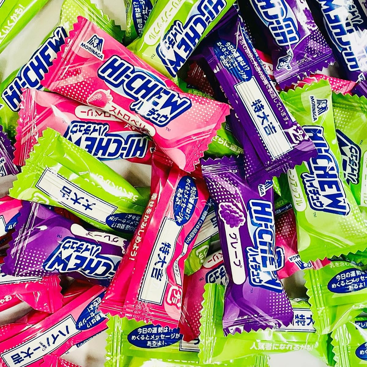 ハイチュウページ Amazon.co.jp: 森永 ハイチュウ アソート HI-CHEW 1290g（約300個
