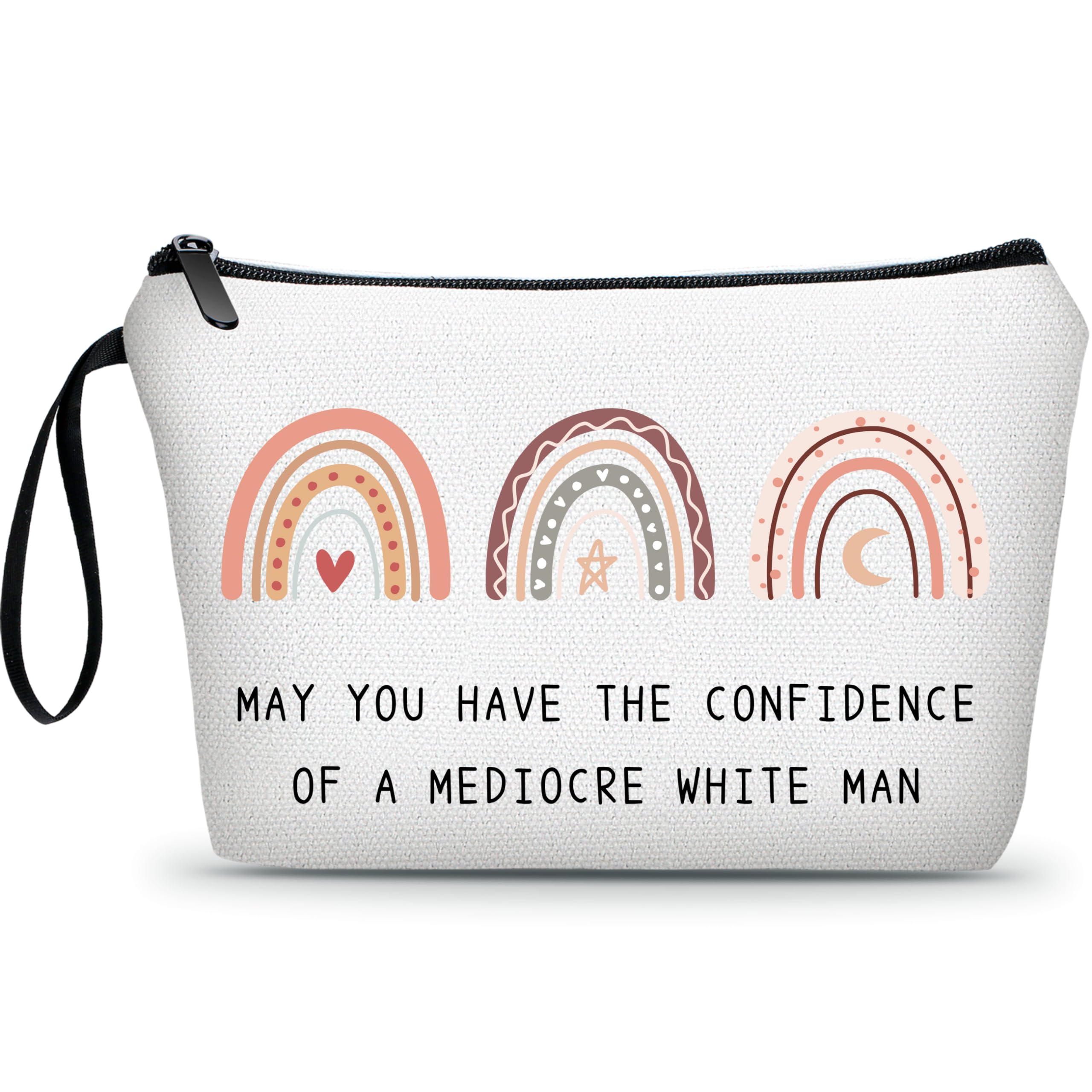 Inspirational Thoughtful Quirky Gifts for Her,Intersectional Feminism,Feminist Makeup Bag,Women Gift Ideas,Small Cosmetic Bag