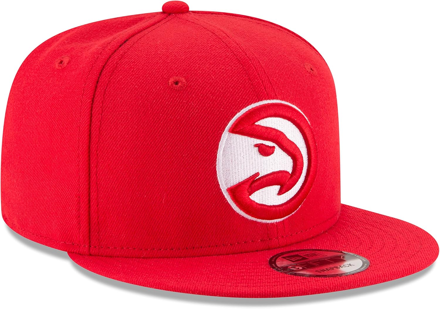 New Era Adult Men Basic Atlanta Hawks One Size Red