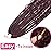 Goddess Box Braids Crochet Hair With Curly Ends 22 Inch Bohomian Box Braids Crochet Braids 8 Packs 3X Crochet Braids Synthetic Braiding Hair Extension for Black Women (22 Inch (Pack of 8), T1B BUG)