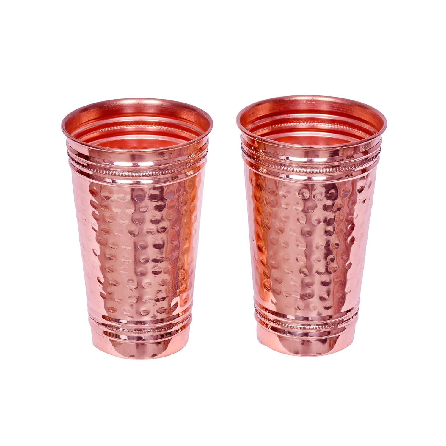 Buy Lotusfeet Ring Shape Copper Lassi Glass Traditional Lassi Tumbler