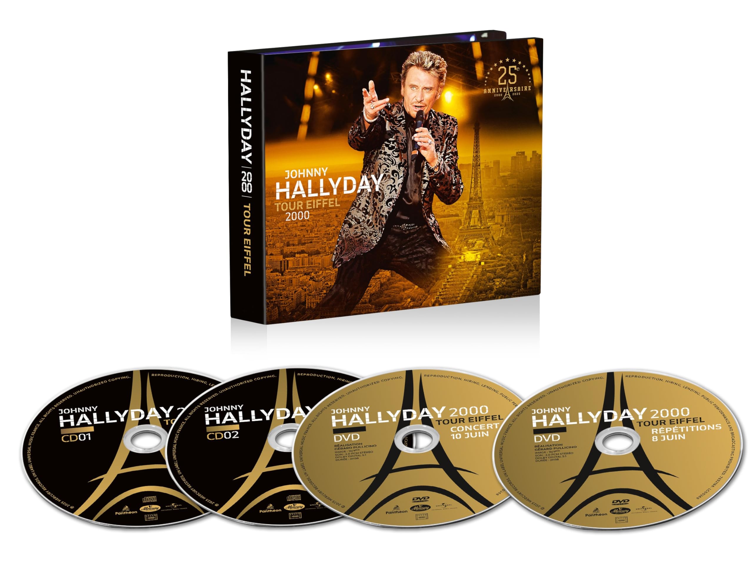 Live Tour Eiffel 2000 (25ème Anniversaire) [2CD + 2DVD]