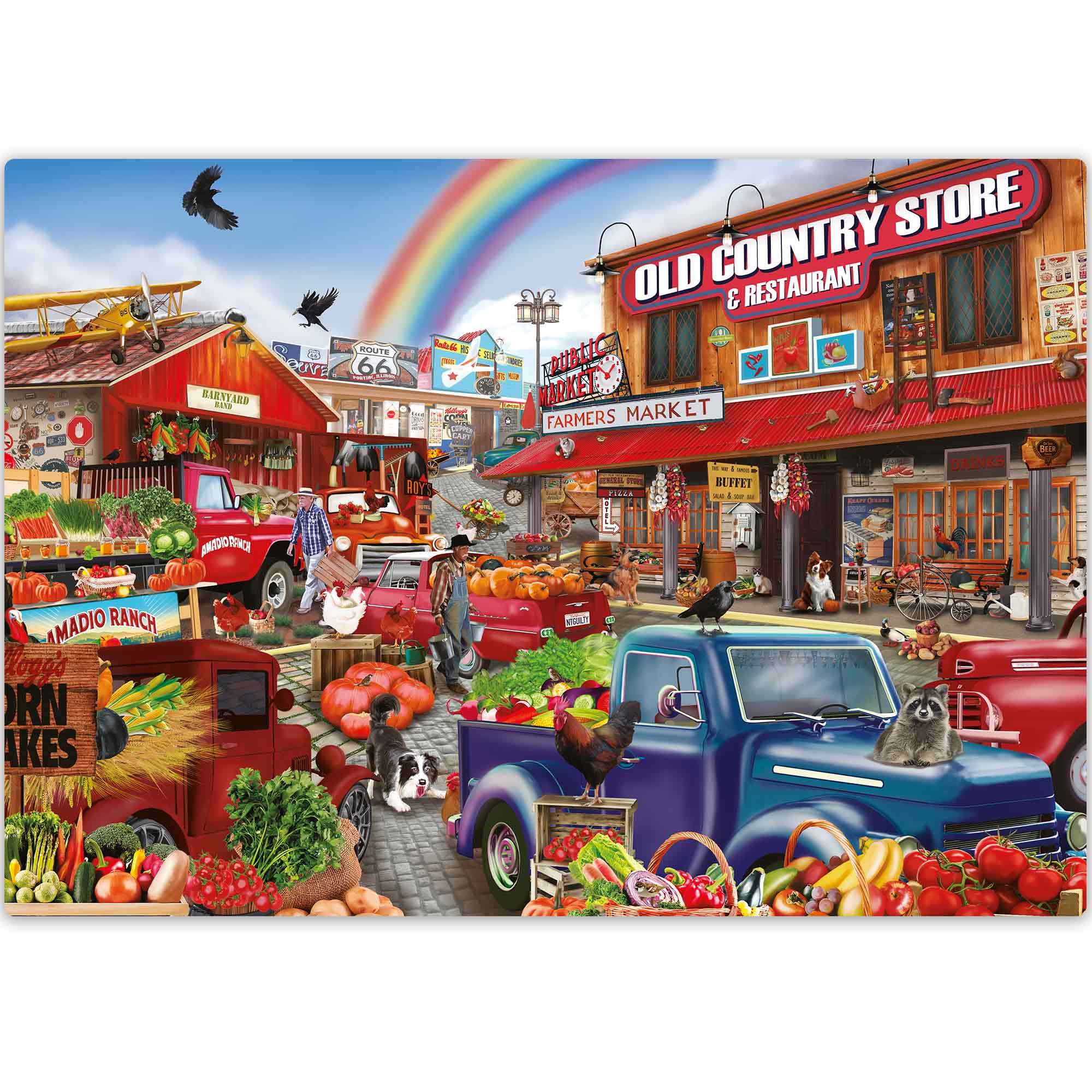 QUOKKA 500 Teile Puzzle für Erwachsene Und Ältere Kinder – Puzzle Männer Und Frauen – Buntes Spielzeug Kinder von 8-12 Jahren – Basar-Aktivität Familienspiel