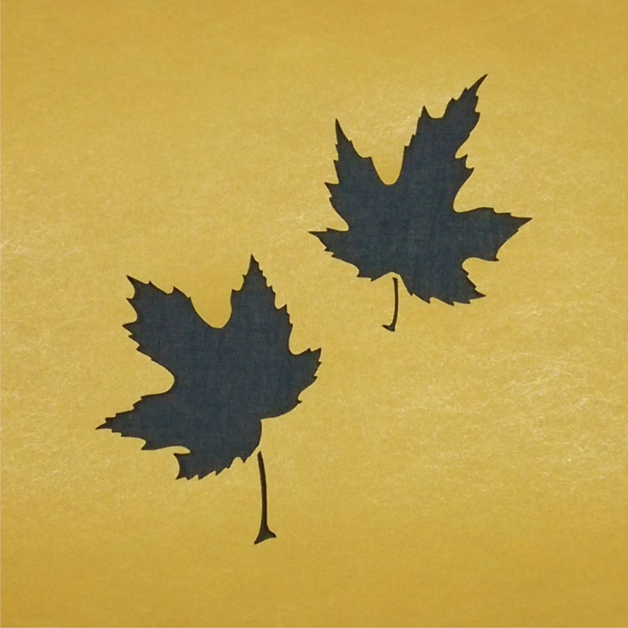 Amazon.co.jp: ステンシルシート もみじ 紅葉 3サイズ型紙 (20cm) : ホビー