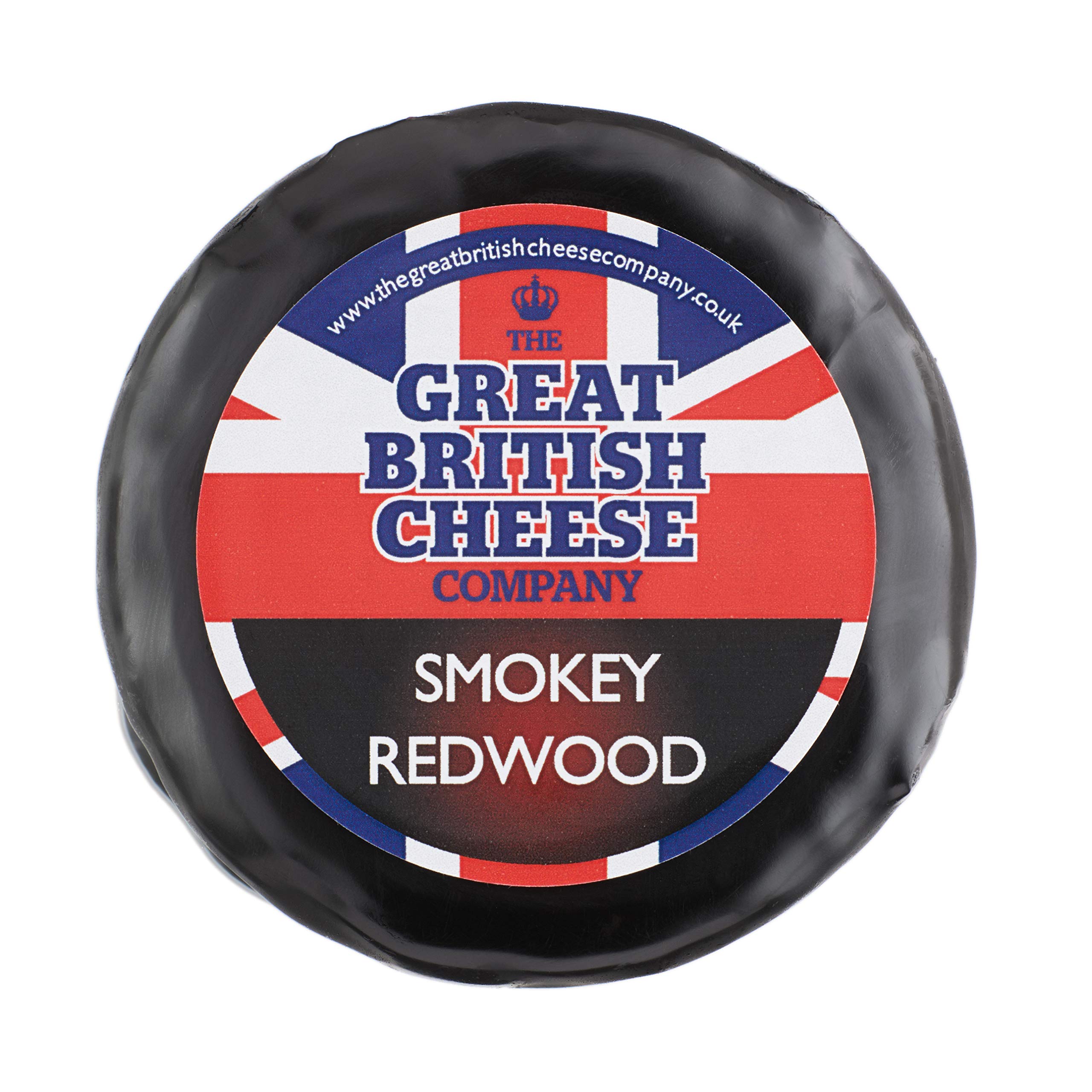 Smokey Redwood Mature Cheddar 200g Waxed Cheese Truckle