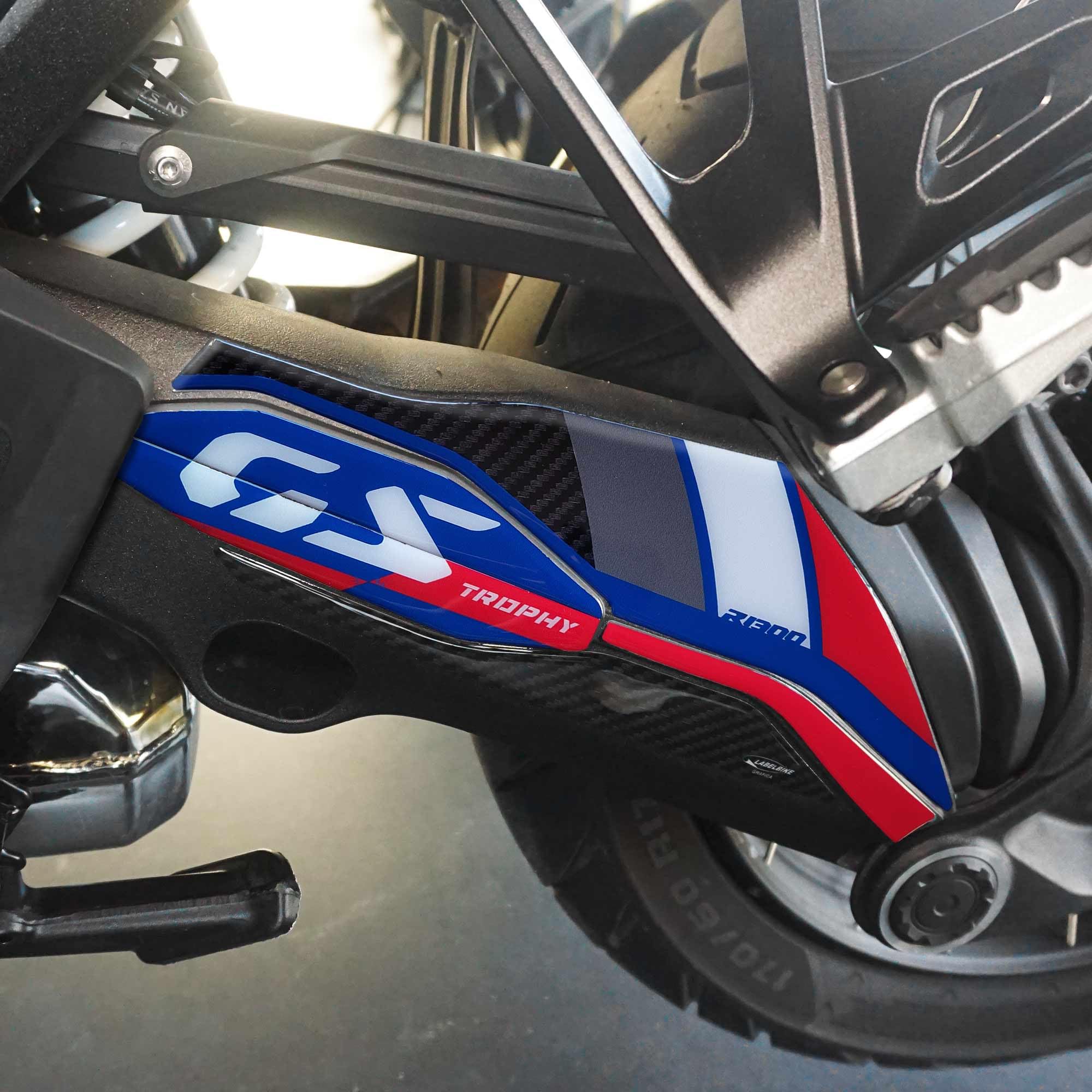 Labelbike - Autocollant 3D En Résine Protection Et Décoration De Cardan Moto  Compatible Avec BMW R 1300 GS Adventure - Rouge