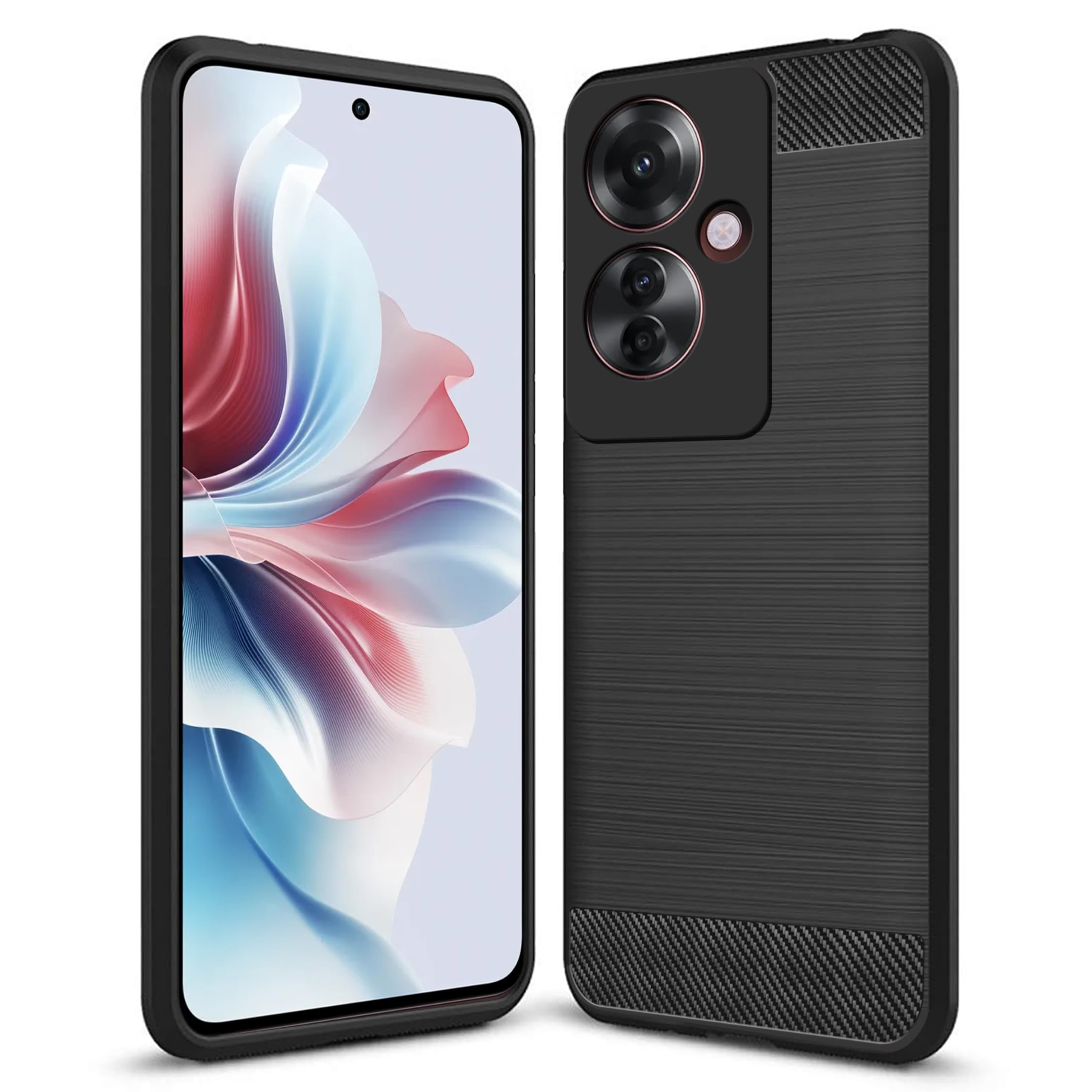Amazon Brand - Solimo Back Cover for Oppo F25 Pro 5G (Silicone_Black) (B0CYGRDLPK) Amazon Price History, Amazon Price Tracker