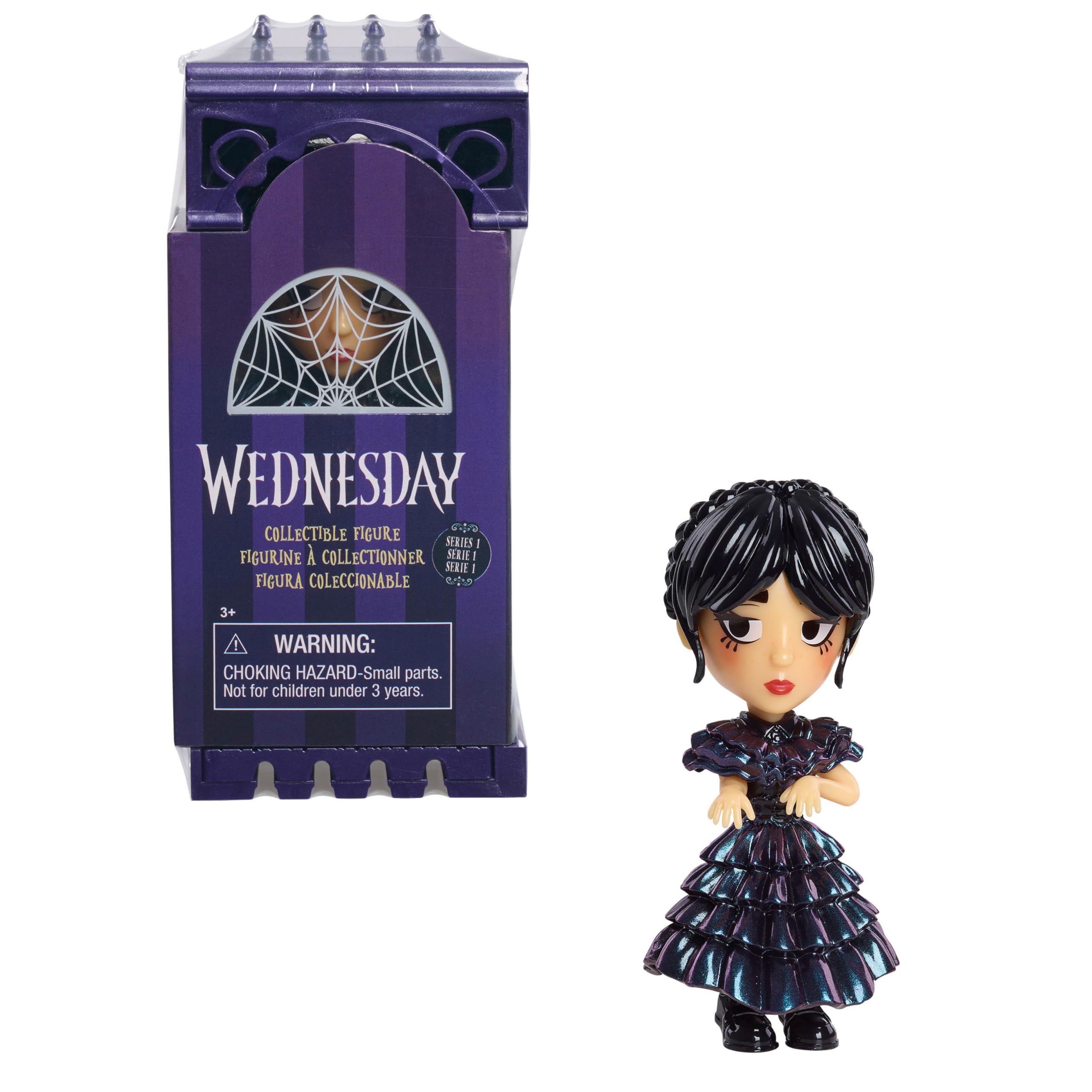 Amazon.com: Just Play Wednesday Small 4-inch Collectible Stylized