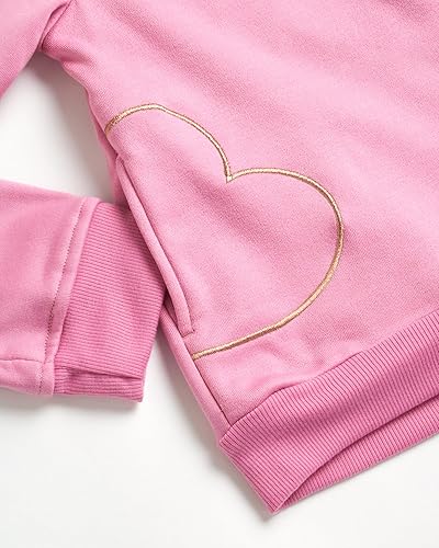 Miniatura 4 de Body Glove Sudadera para niña Paquete de 2 sudaderas con capucha de forro polar Sudadera casual de moda para niñas (7-12)