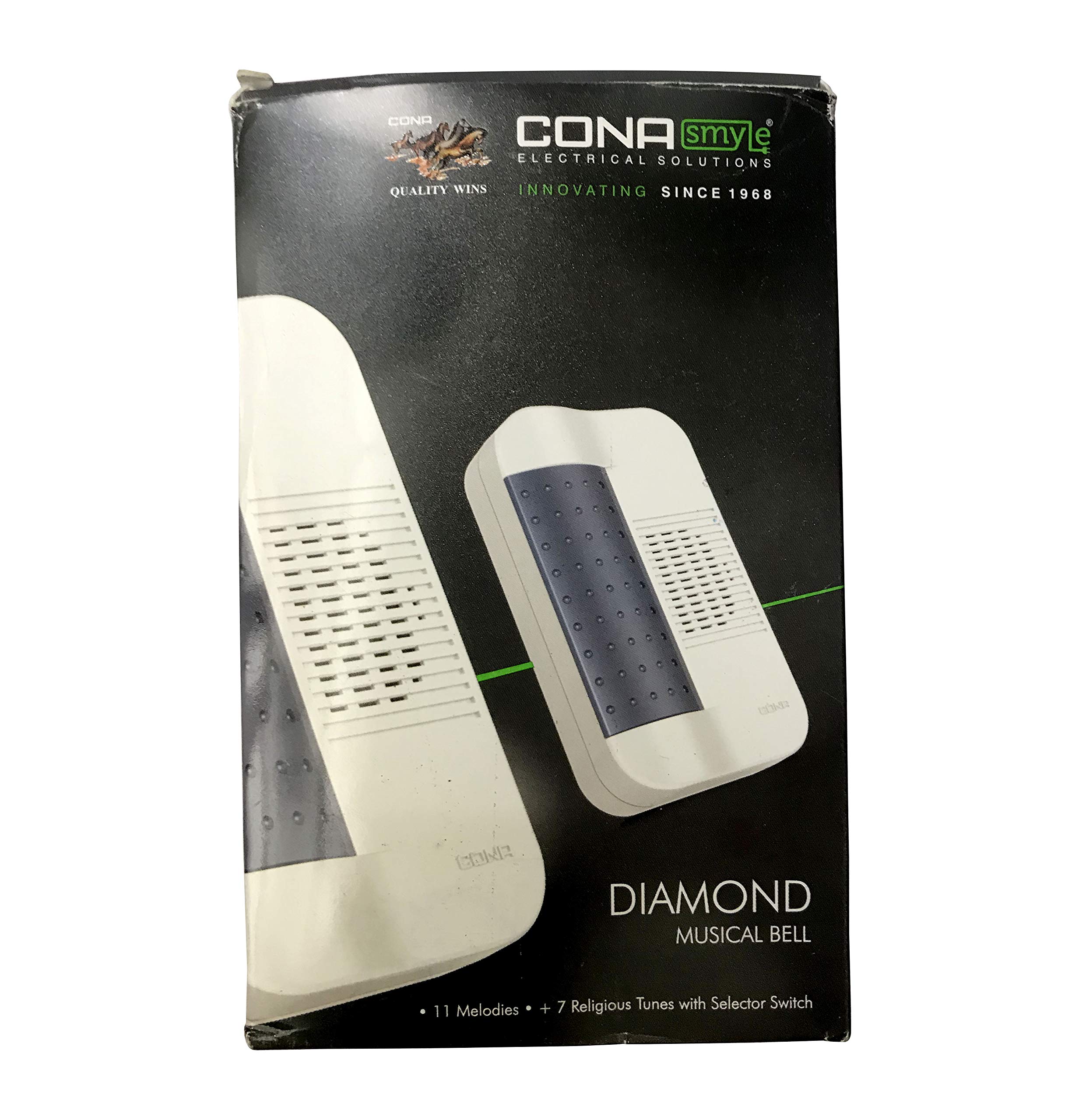 Cona Smyle Diamond Musical Bell (Multiple Colors) — Amazon image 2
